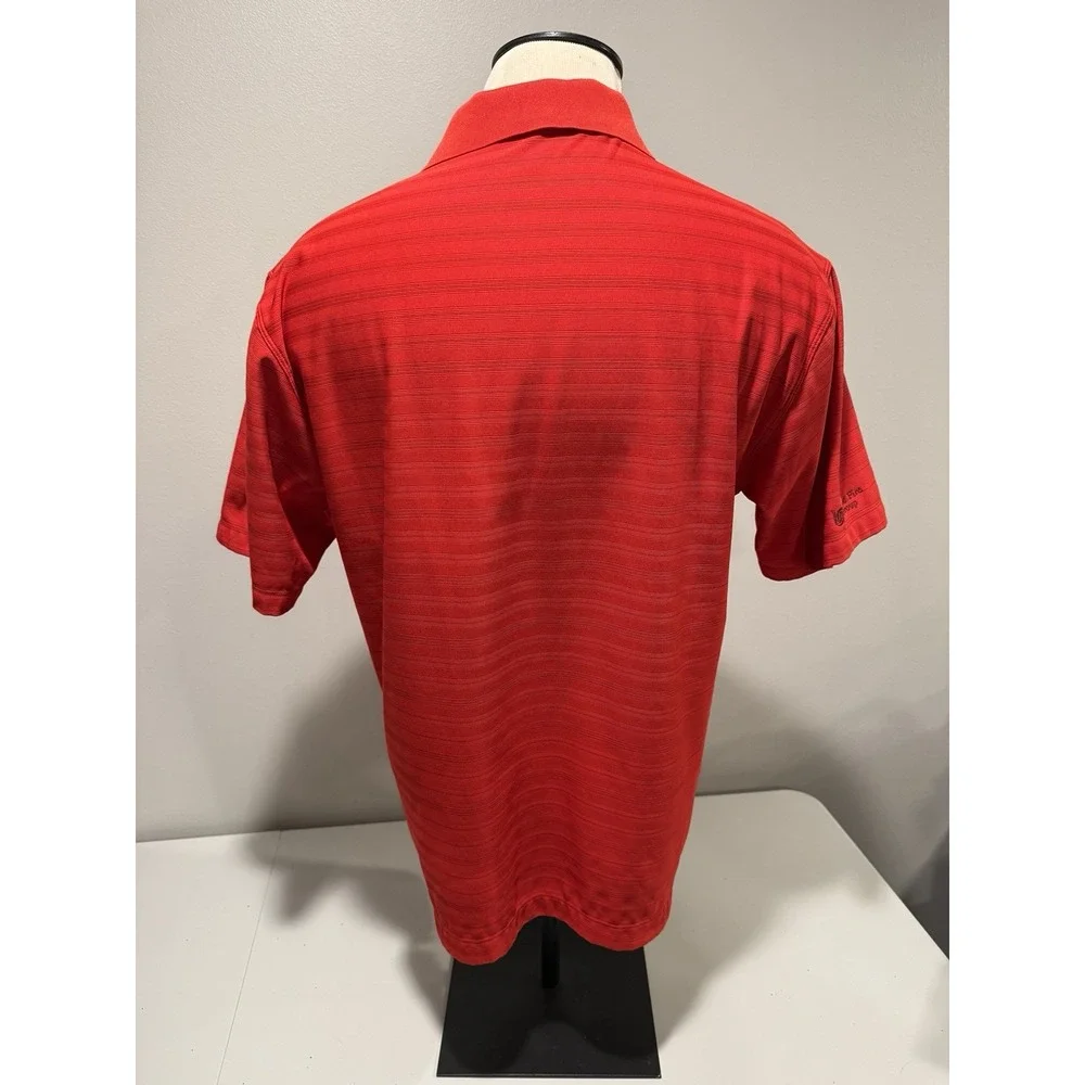 Nike Dri Fit Polo Red Size Large United Fire Group